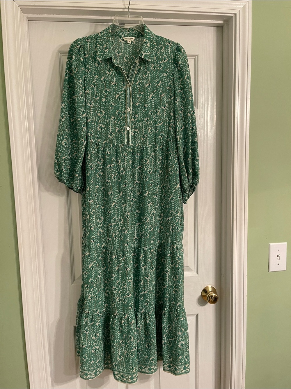 Max Studio Tiered Maxi Dress-Sz Medium